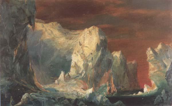 Frederic E.Church Study for The Icebergs oil painting image